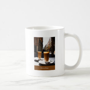 Barcelona-Kaffeepause Tasse