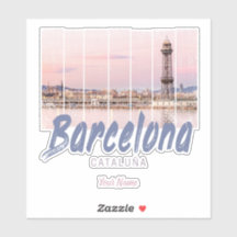 Barcelona - Katalonien - Sonnenuntergang Skyline S
