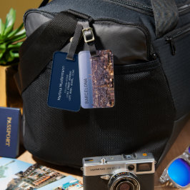 Barcelona Katalonien Sunset Skyline Spanien Stadt Gepäckanhänger