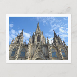 Barcelona Kathedrale Postkarte