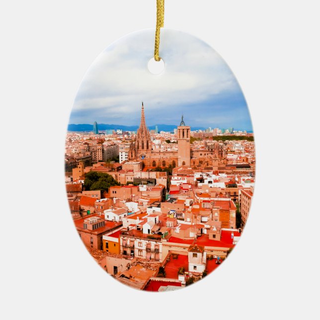 Barcelona Keramikornament (Vorne)