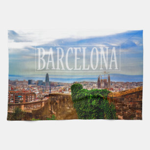 Barcelona Küchentuch