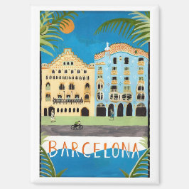 Barcelona Kühlschrank Magnet