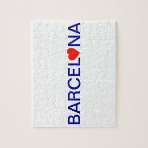 Barcelona Liebe Puzzle