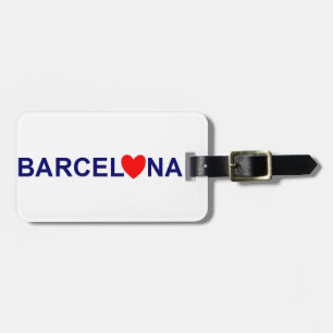 Barcelona Love Gepäckanhänger