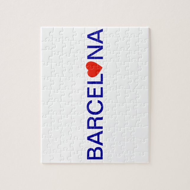 Barcelona Love Puzzle (Vertikal)