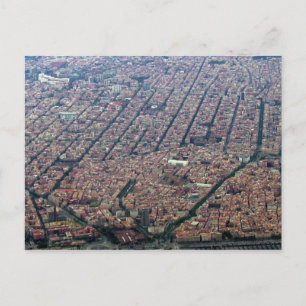 Barcelona-Luftfahrt Postkarte