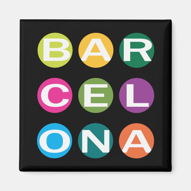 BARCELONA Magnet (Vorne)