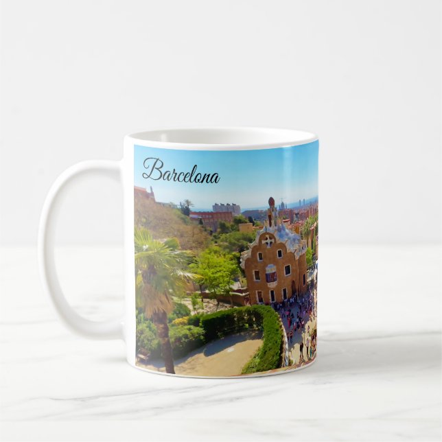Barcelona, Park Güell Kaffeetasse (Links)
