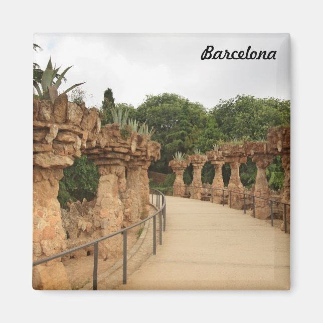 Barcelona Park Guell Magnet (Vorne)