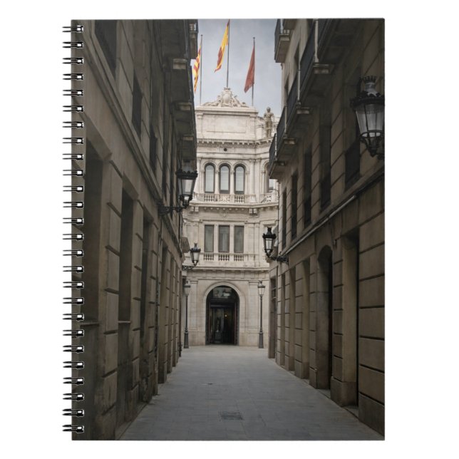 Barcelona-Passage — Minimales Licht Notizblock (Vorderseite)