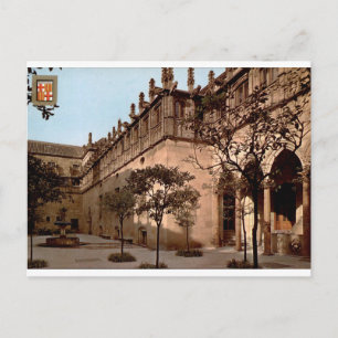 Barcelona Pati dels Tarongers Antiker Innenhof Postkarte