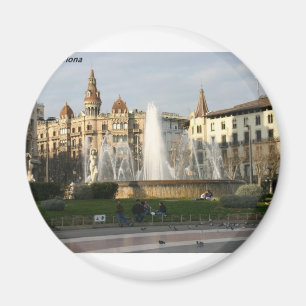 Barcelona--Piazza--Catalunya--[kan.k] .JPG Magnet