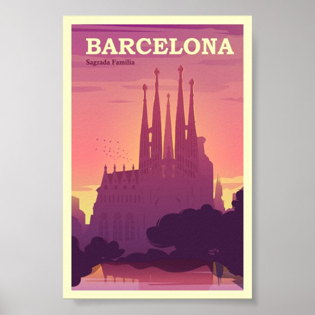 Barcelona Poster (Vorne)