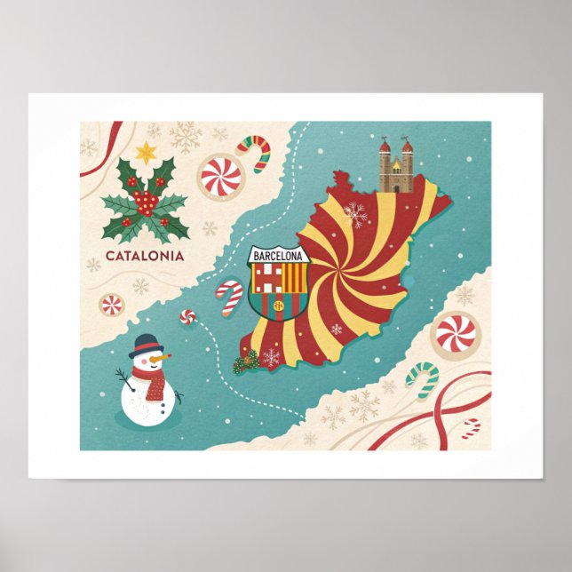 Barcelona Poster (Vorne)