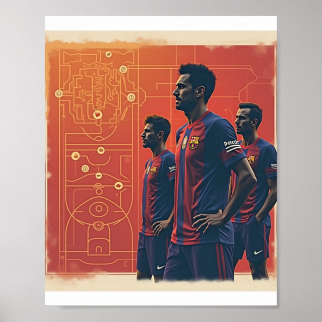 Barcelona Poster (Vorne)