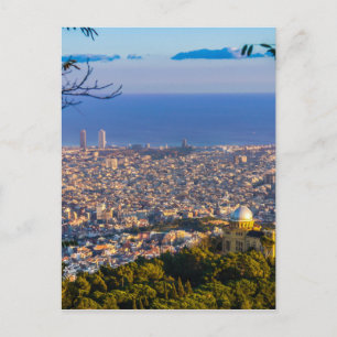 Barcelona Postkarte