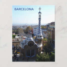 Barcelona Postkarte