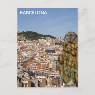 Barcelona Postkarte