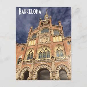Barcelona Postkarte