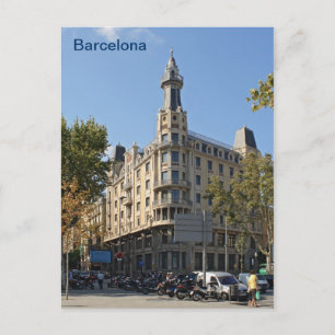Barcelona Postkarte