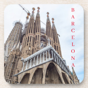 Barcelona Sagrada Familia Ausblick Untersetzer