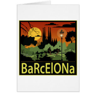 Barcelona Sagrada Familia Karte