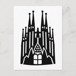 Barcelona Sagrada Familia Postkarte