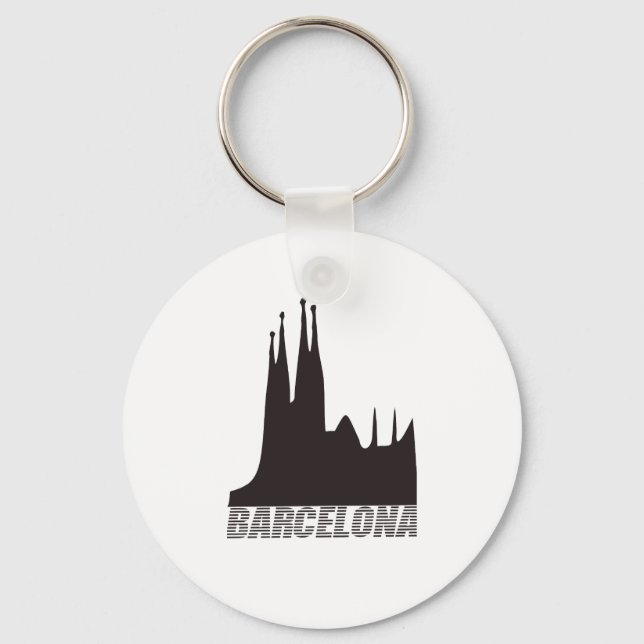 Barcelona Schlüsselanhänger (Vorderseite)