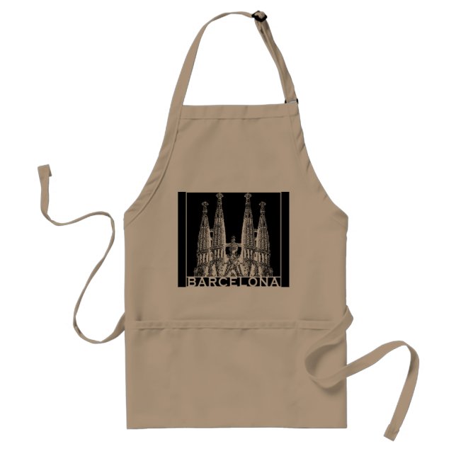 Barcelona Schürze (Vorne)