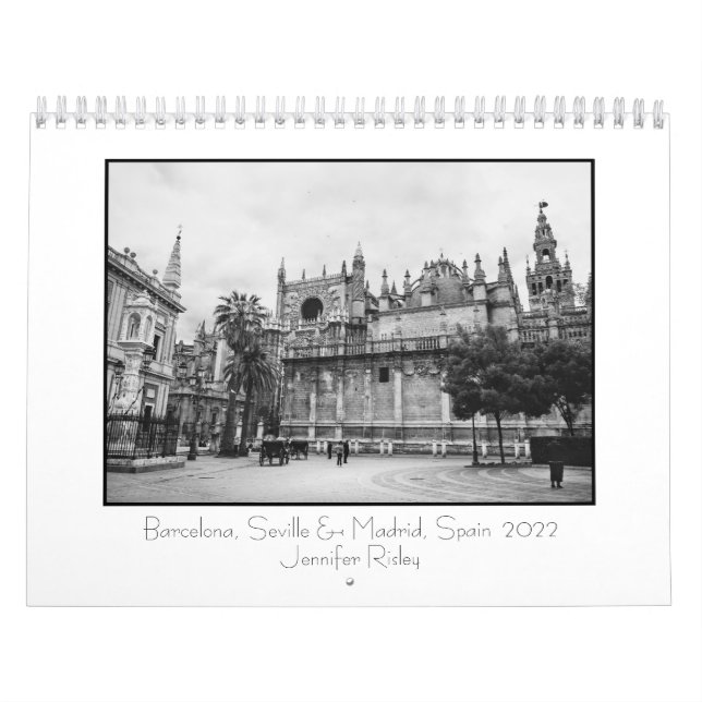 Barcelona, Sevilla & Madrid, Spanien - Kalender 20 (Titelbild)