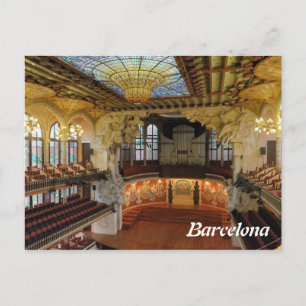Barcelona, Spain Postkarte