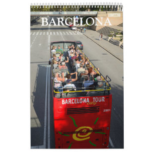 Barcelona, Spanien, 24 Monate Kalender
