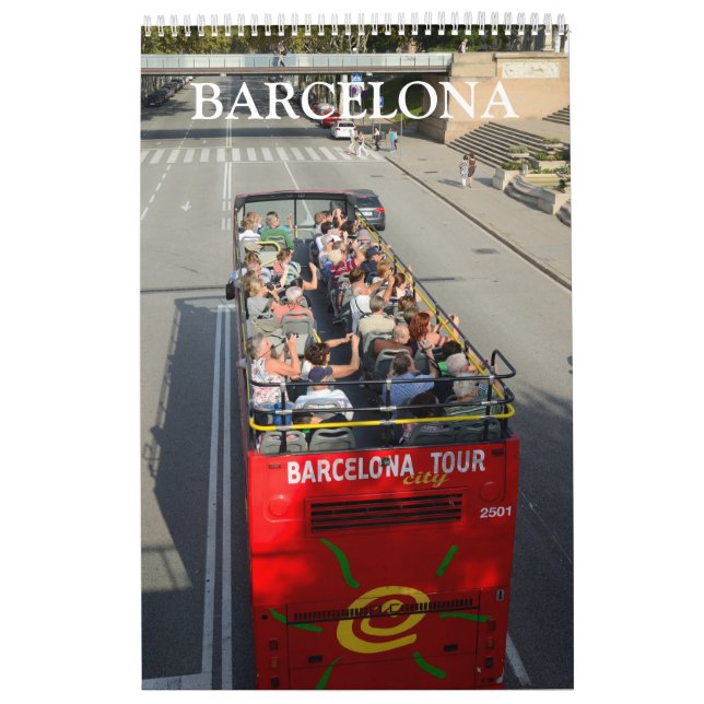 Barcelona, Spanien, 24 Monate Kalender (Titelbild)