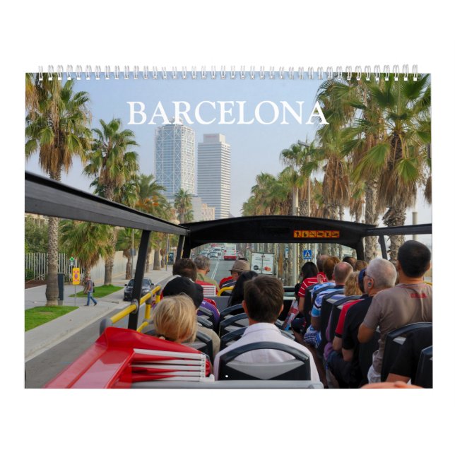 Barcelona, Spanien, 24 Monate Kalender (Titelbild)
