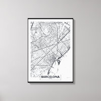 Barcelona, Spanien | City Map