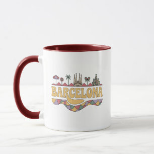 Barcelona Spanien Europa Tasse