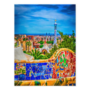 Barcelona Spanien Foto Moderne Kunst