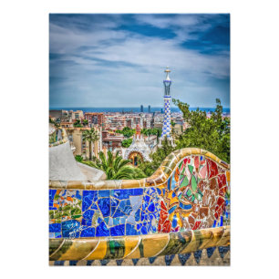 Barcelona Spanien Foto Moderne Kunst