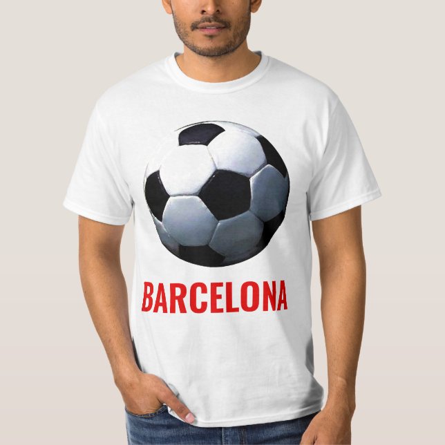 Barcelona Spanien Fußball T-Shirt (Vorderseite)