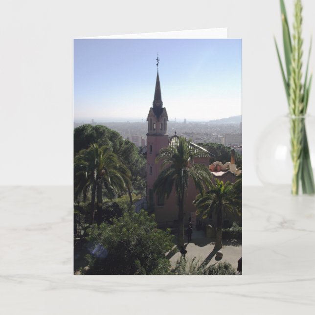 Barcelona, Spanien, Grußkarte Karte (Vorderseite)