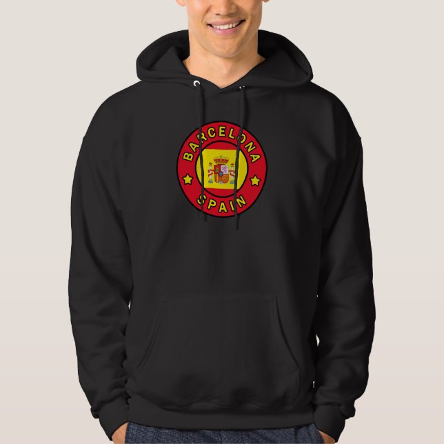 Barcelona Spanien Hoodie (Vorderseite)