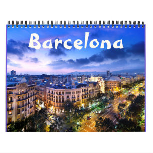 Barcelona - Spanien - Kalender