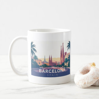 Barcelona Spanien Kathedrale Barcelona Kaffeetasse