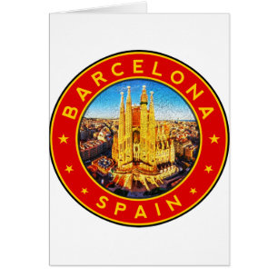 Barcelona, Spanien, Kreis, rot