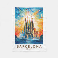 Barcelona Spanien La Sagrada Familia