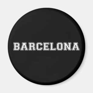 Barcelona Spanien Magnet