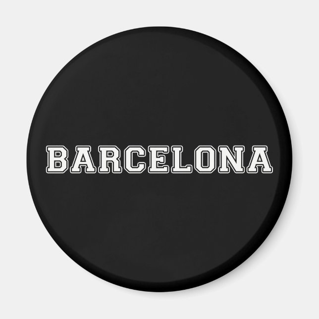 Barcelona Spanien Magnet (Vorne)