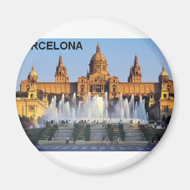 Barcelona Spanien Magnet (Vorne)