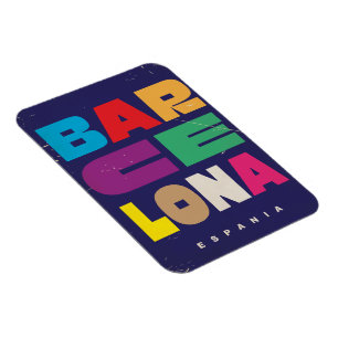 Barcelona Spanien Magnet
